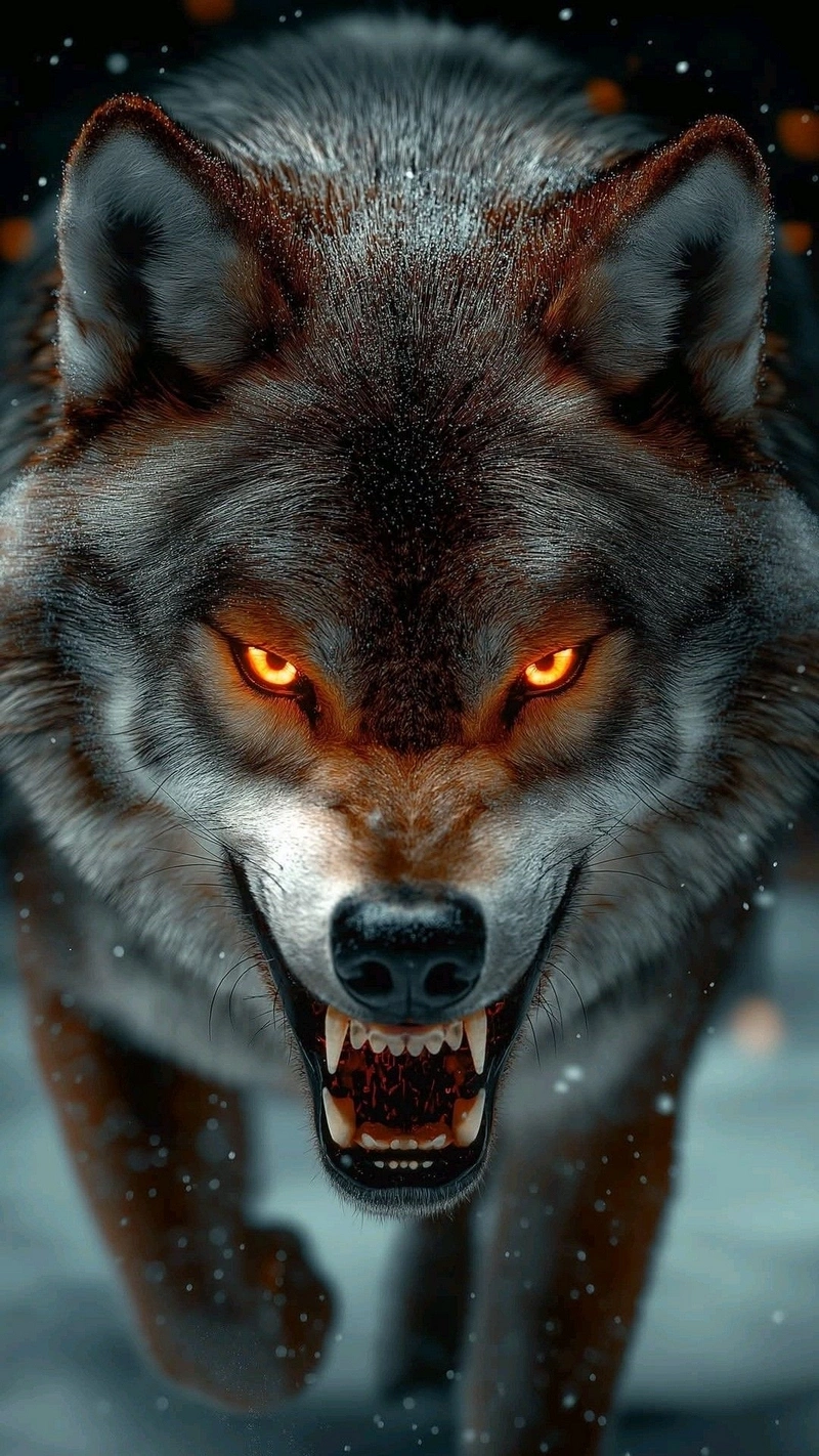 hình nền sói cô độc 21