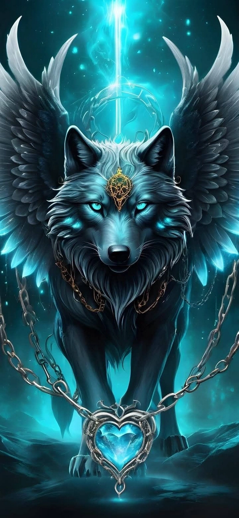 hình nền sói cô độc 3