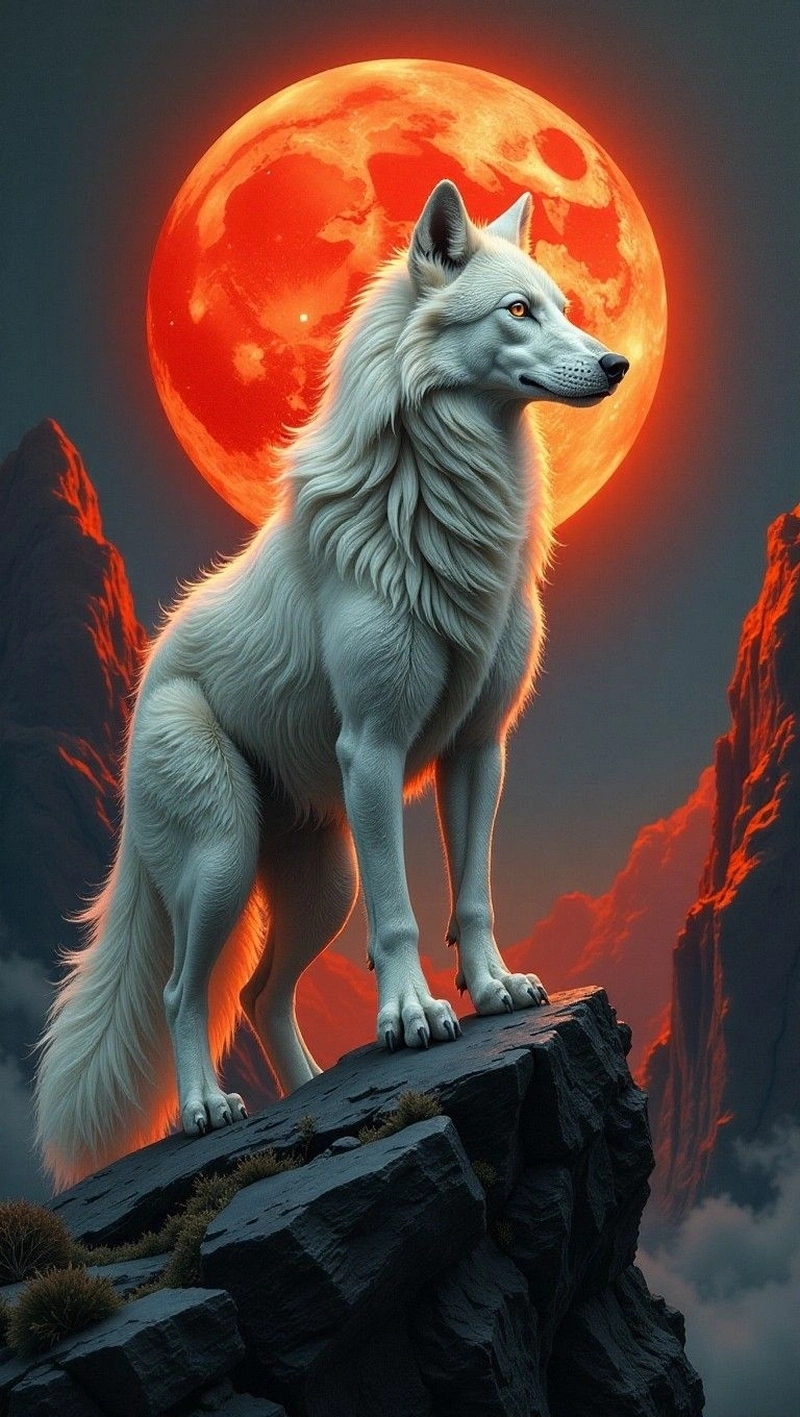 hình nền sói cô độc 31