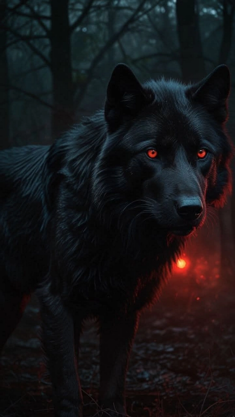 hình nền sói cô độc 40