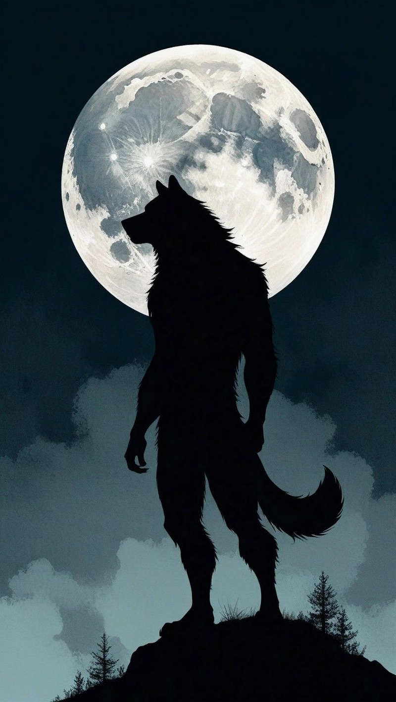 hình nền sói cô độc 45