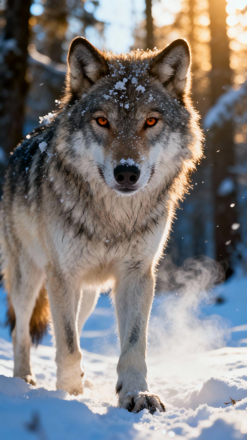 hình nền sói cô độc 47