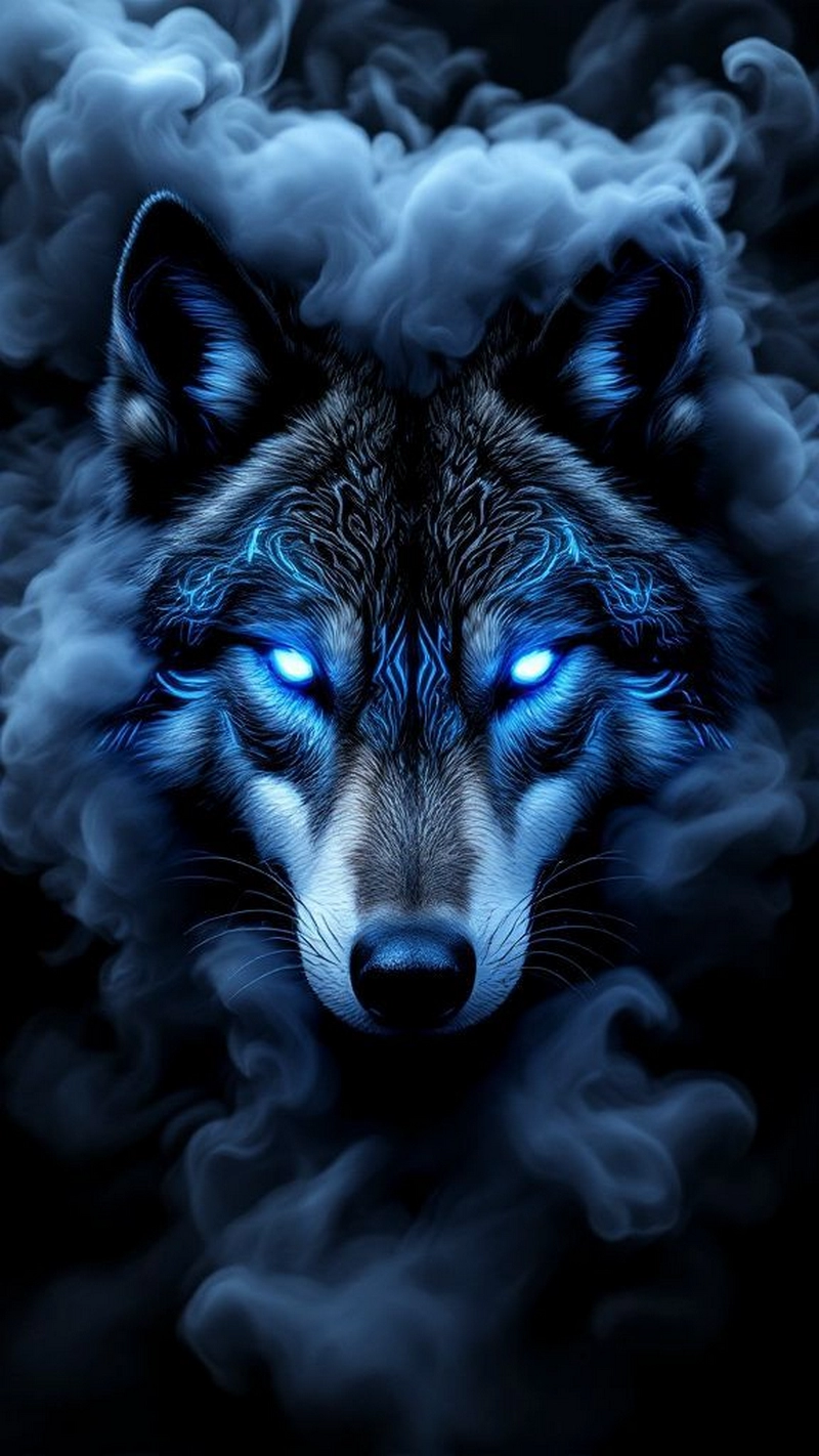 hình nền sói cô độc 8