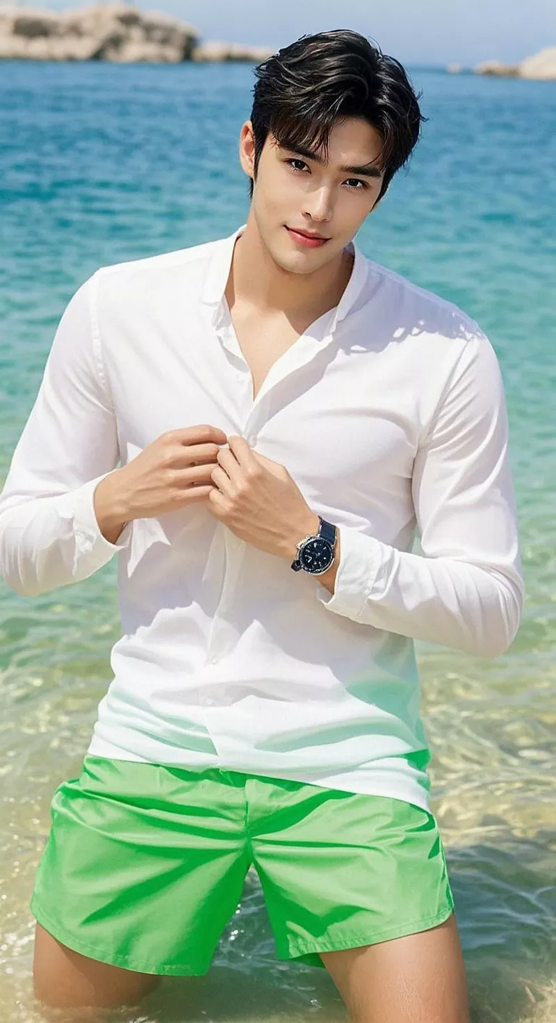 kiểu tóc side part 15