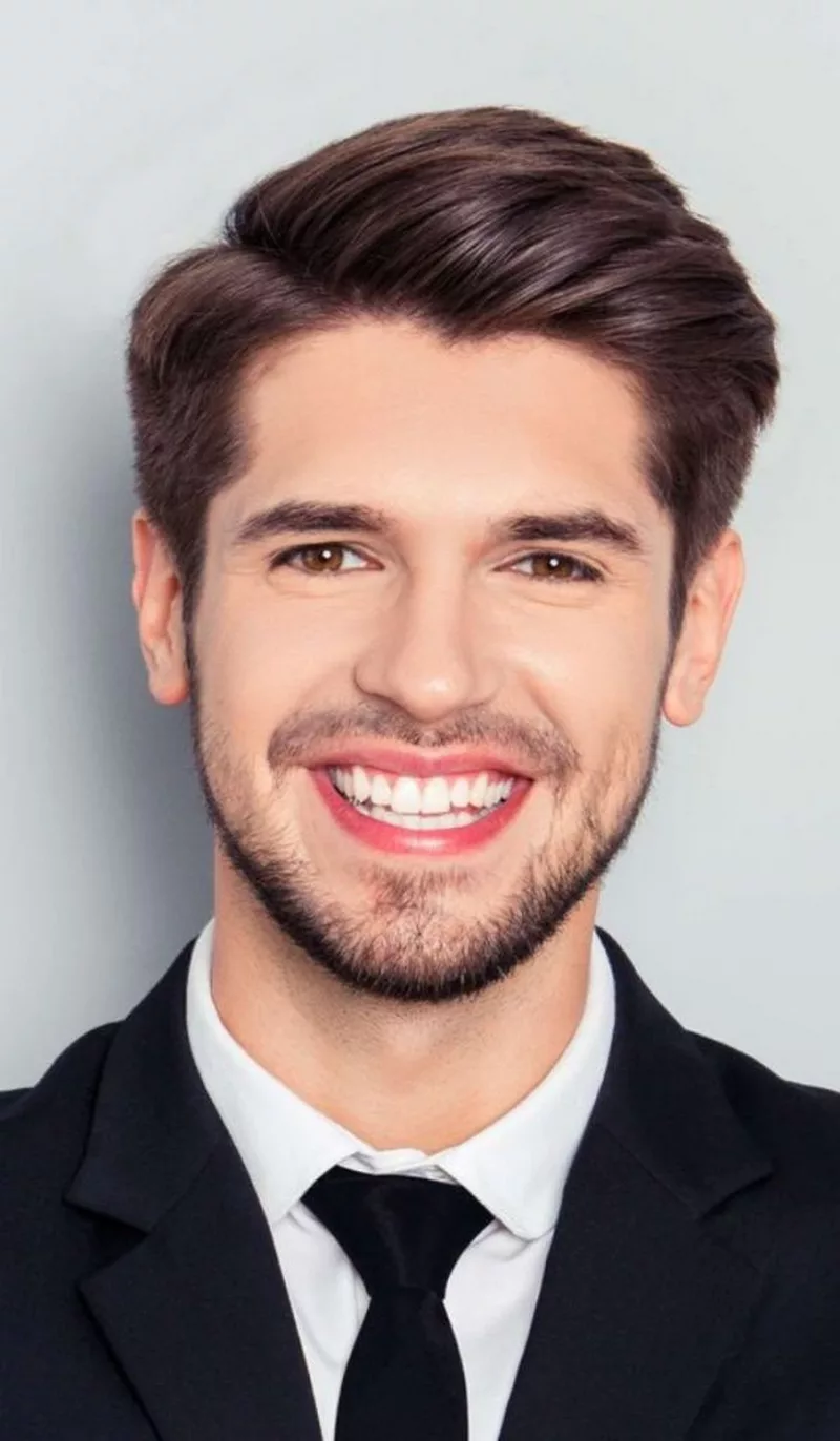 kiểu tóc side part 32