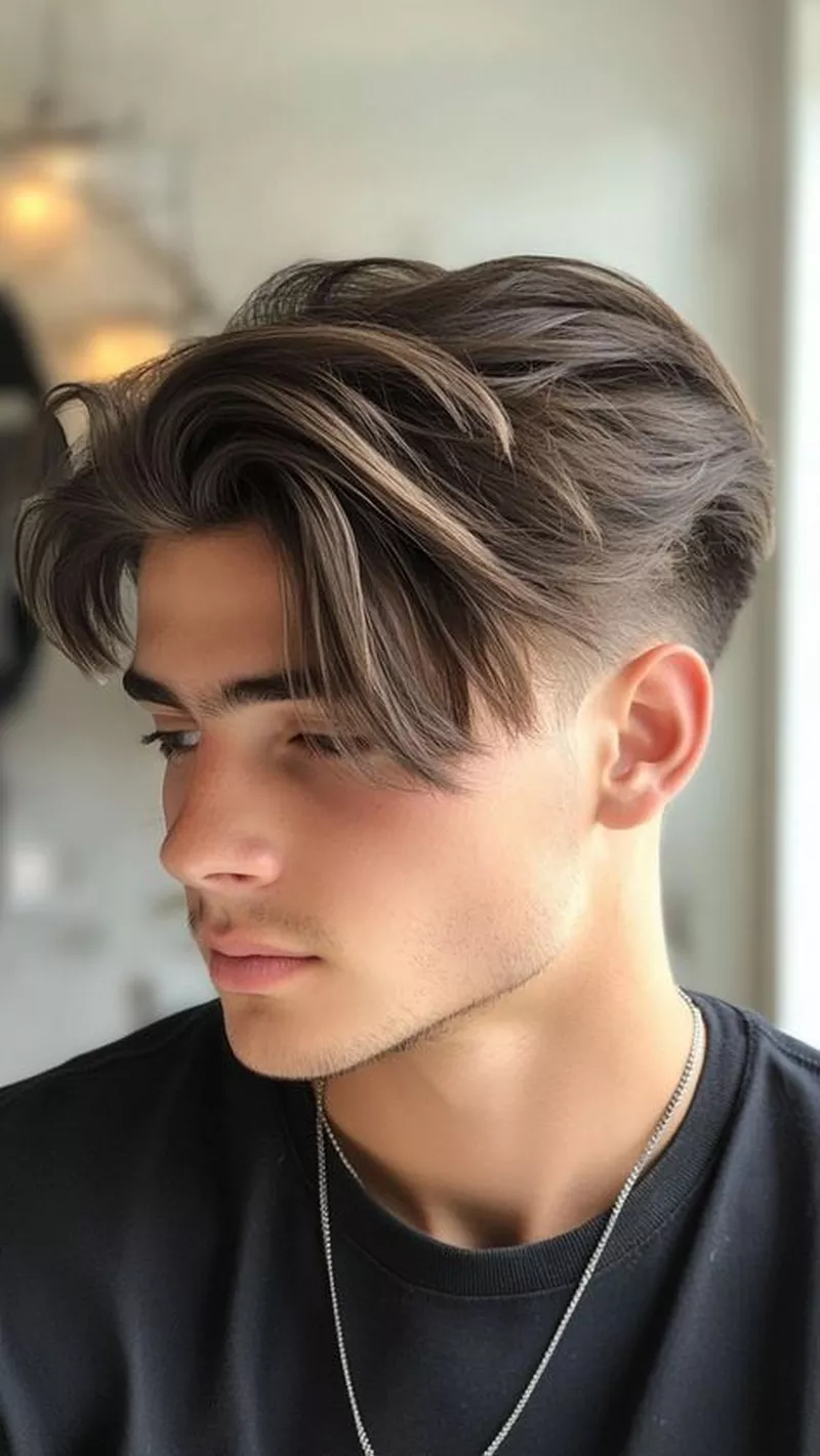 kiểu tóc side part 4