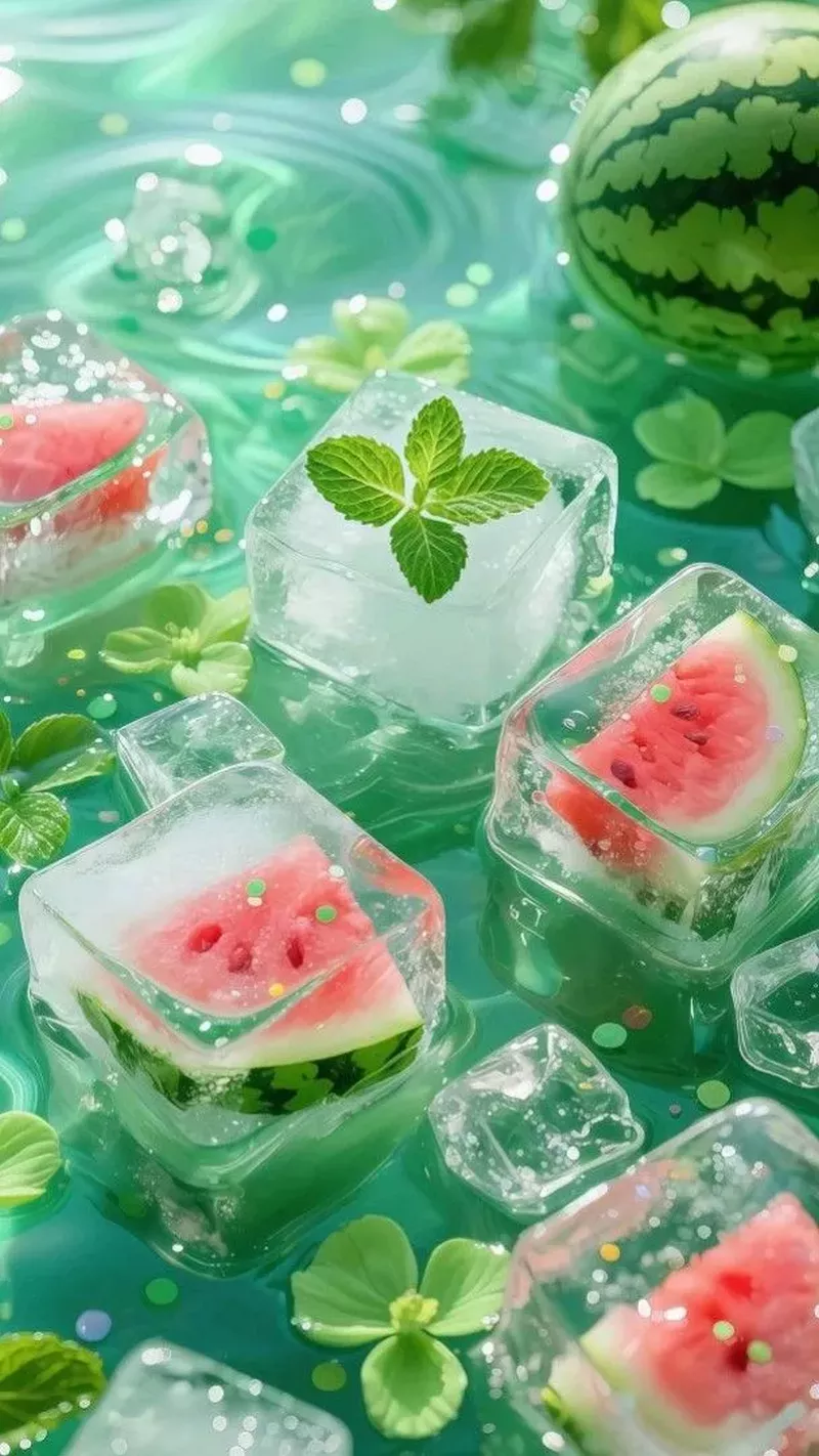 hình nền xanh lá 2