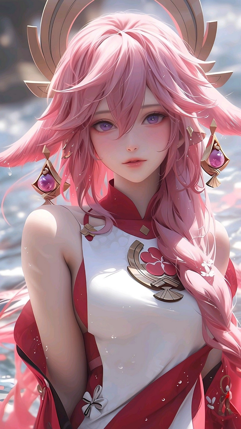 hình nền yae miko 23