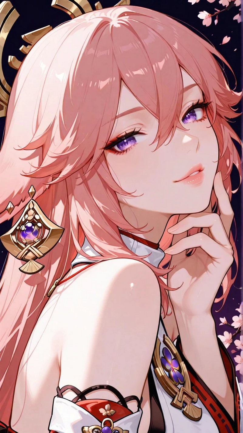 hình nền yae miko 24