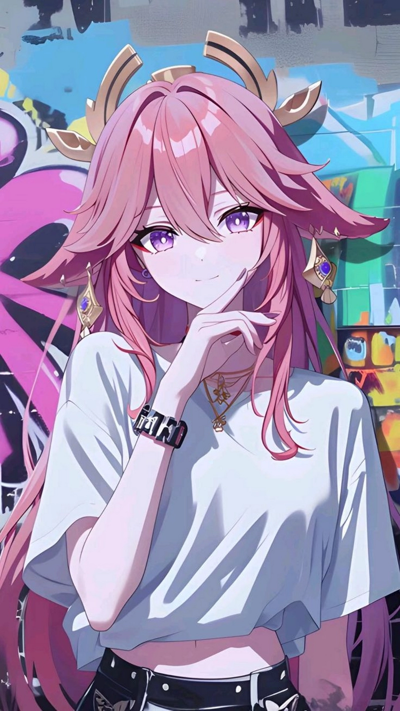 hình nền yae miko 30