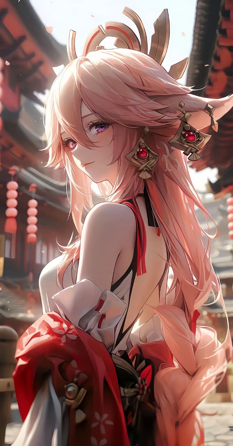 hình nền yae miko 31