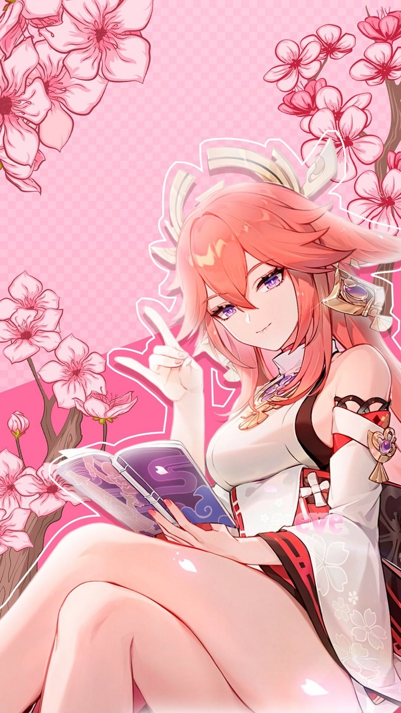 hình nền yae miko 4