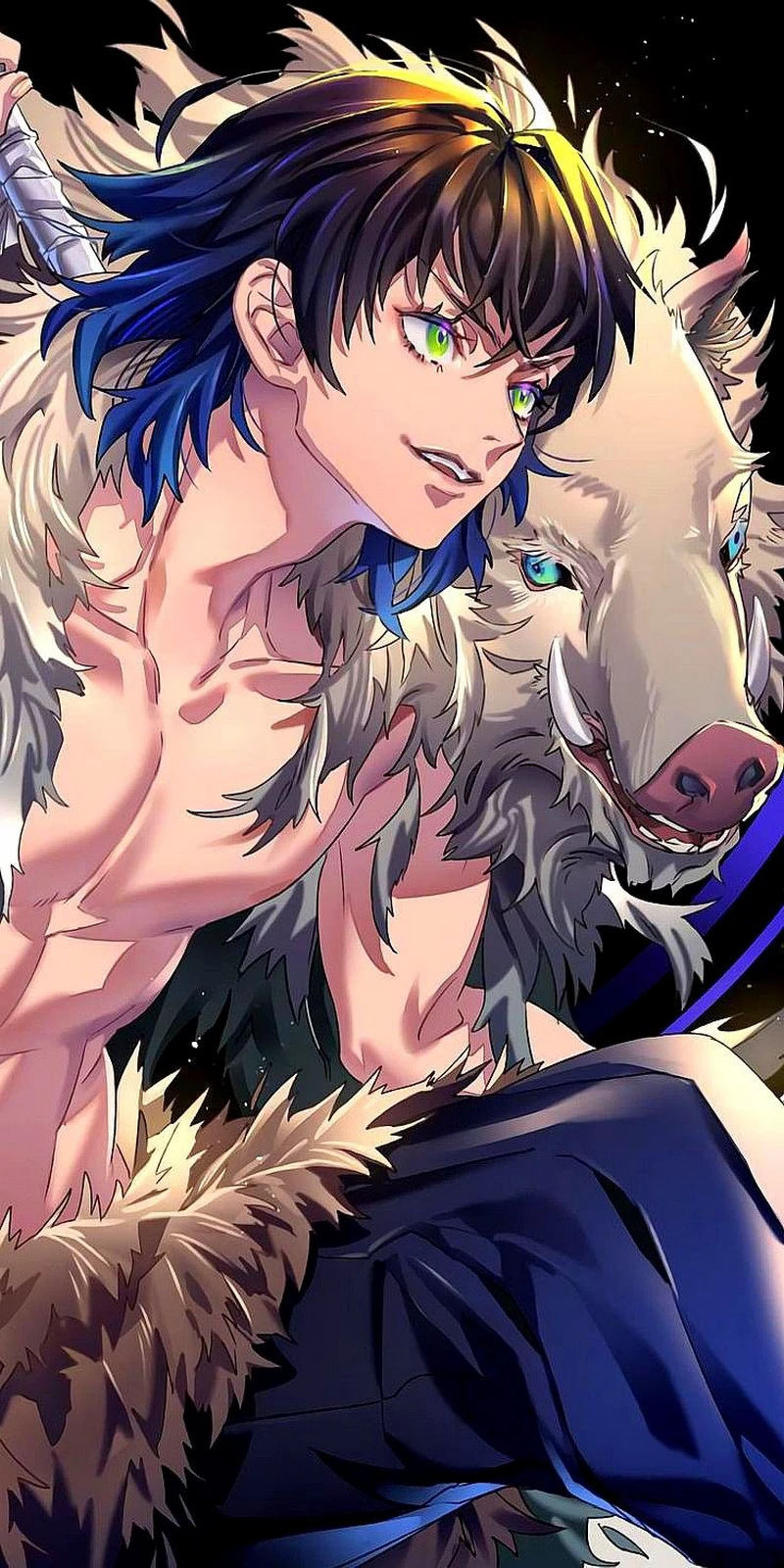 hình nền Inosuke Hashibira 16