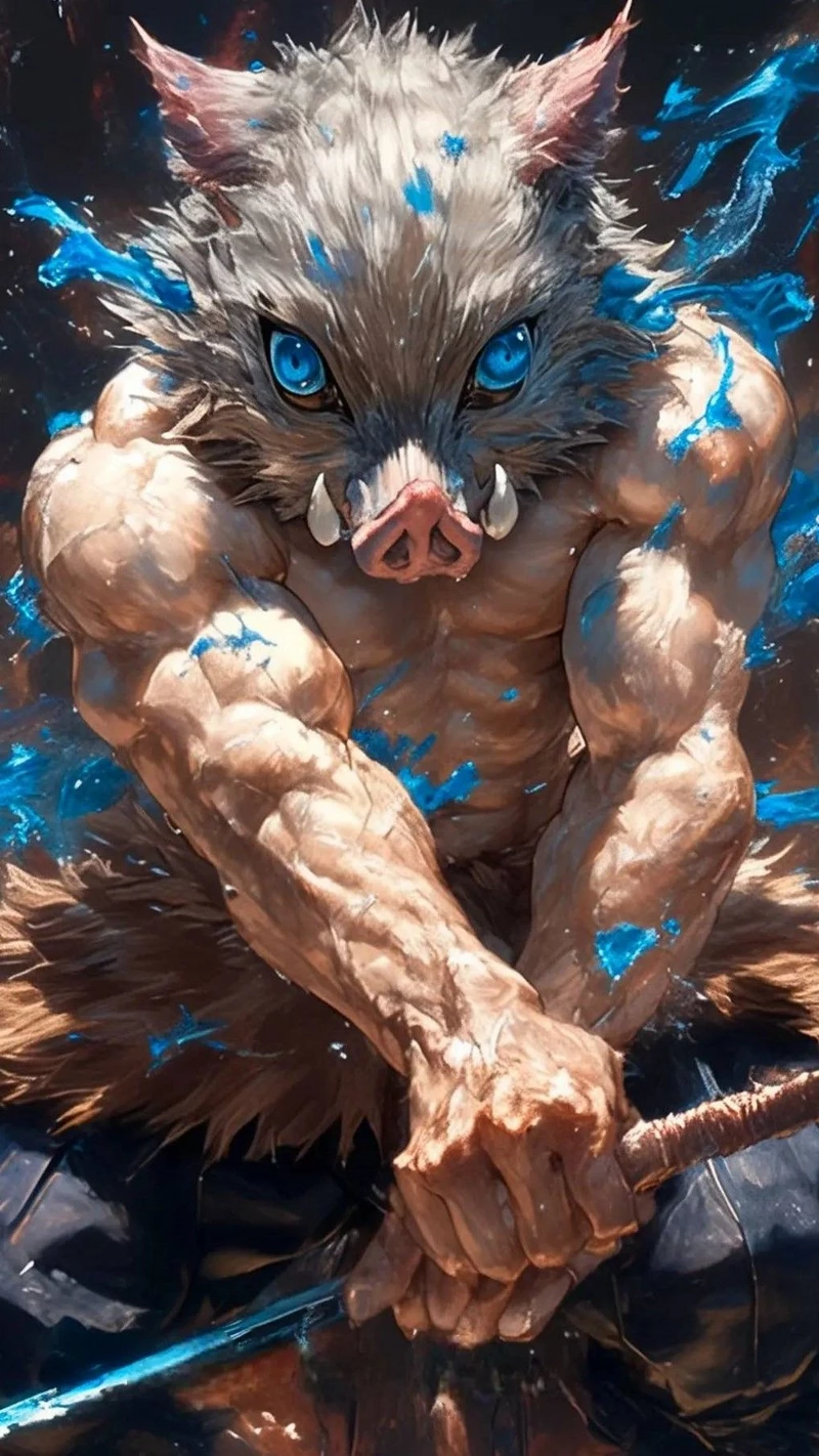 hình nền Inosuke Hashibira 2