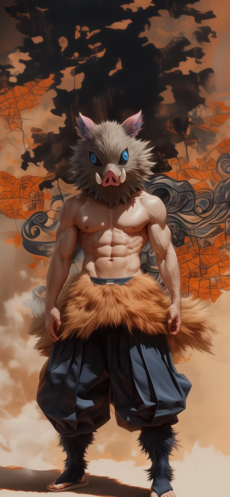 hình nền Inosuke Hashibira 34