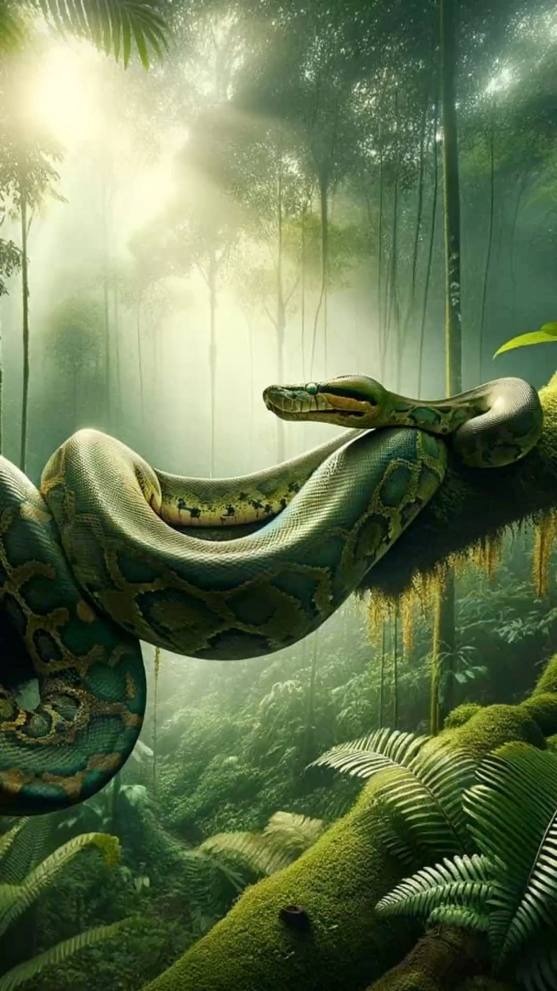 hình nền trăn anaconda 14