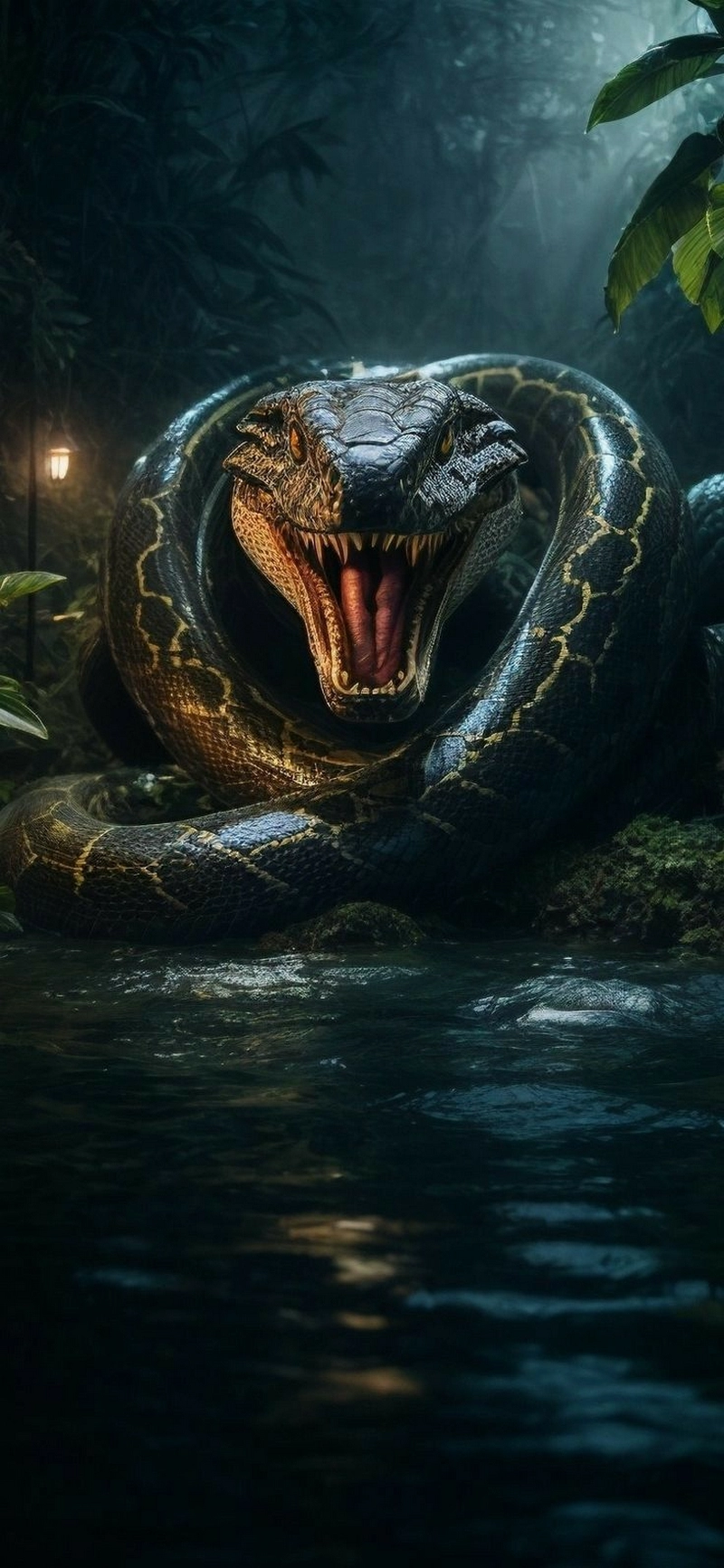 hình nền trăn anaconda 16