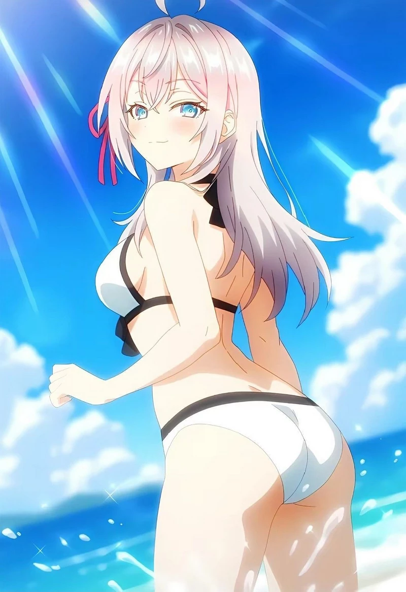 hình nền anime phong cách bikini 27