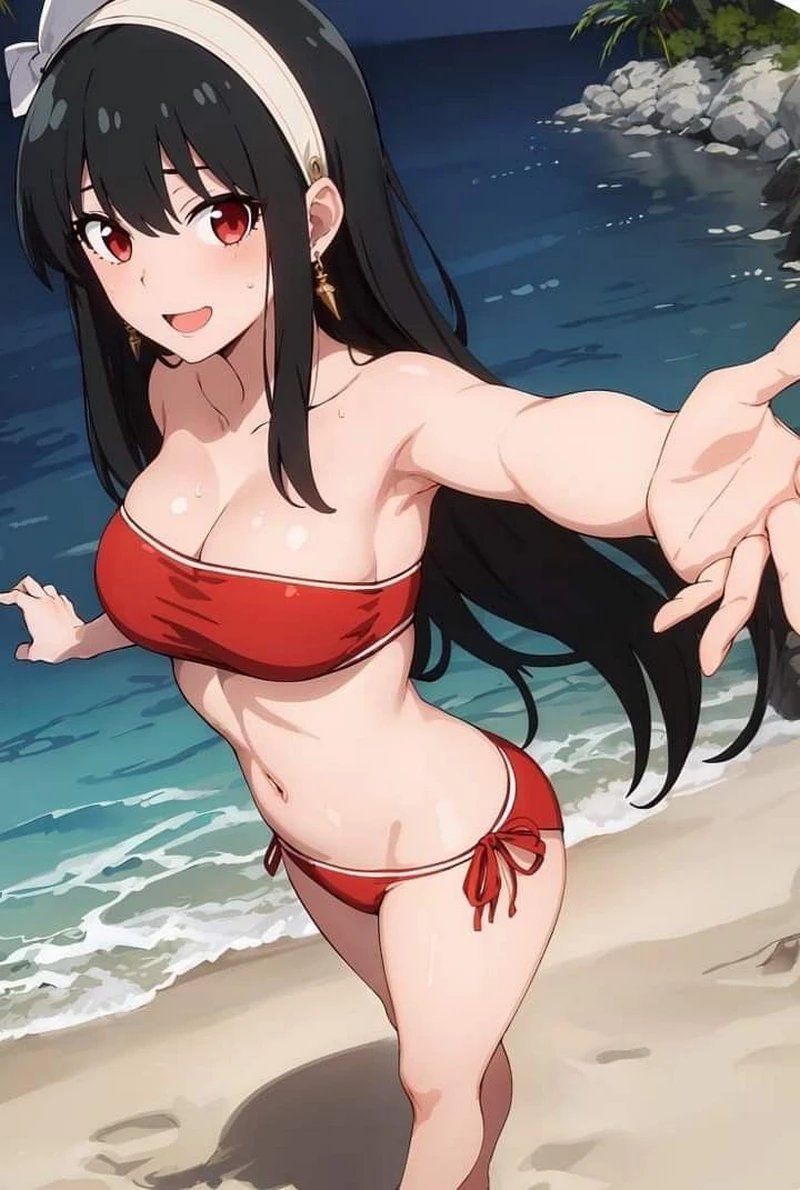 hình nền anime phong cách bikini 29