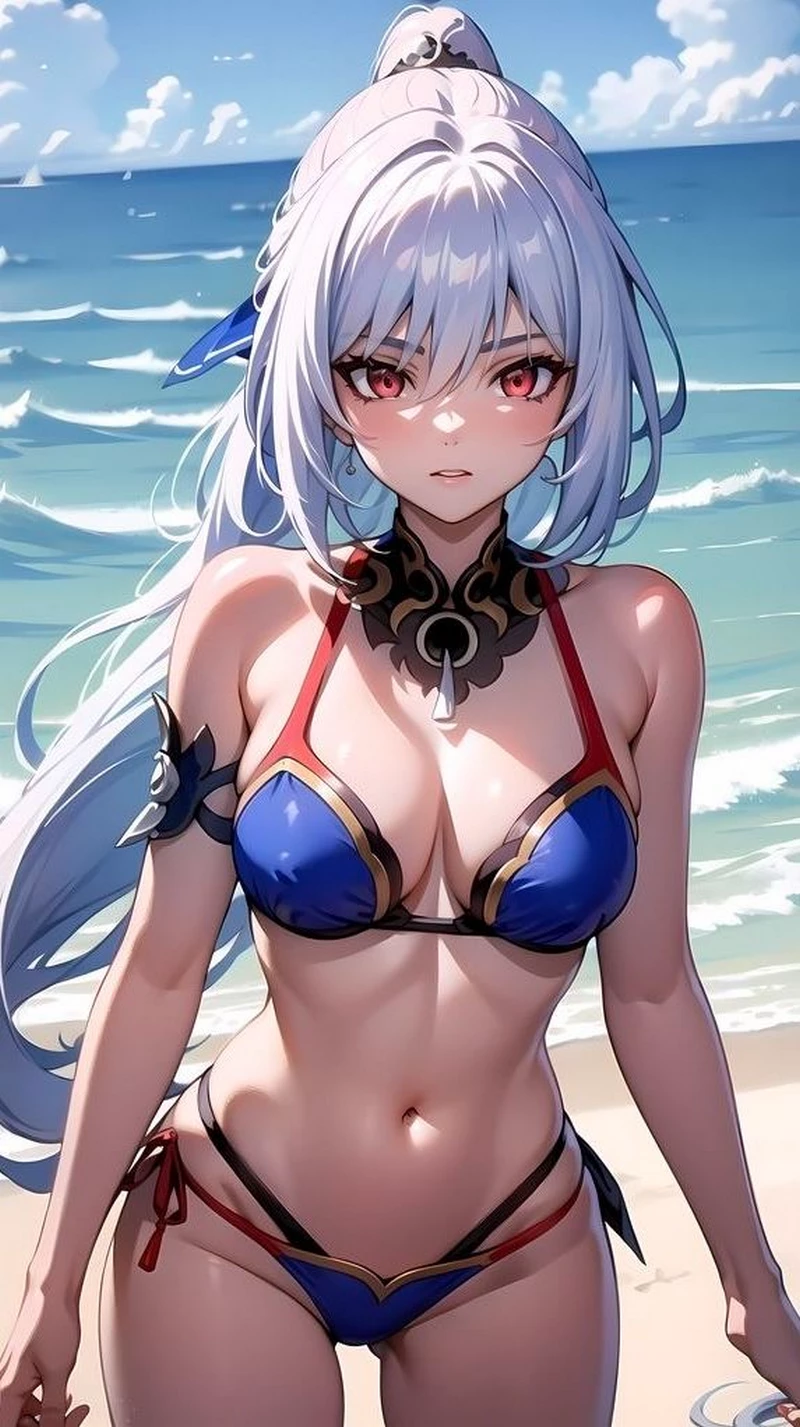 hình nền anime phong cách bikini 32