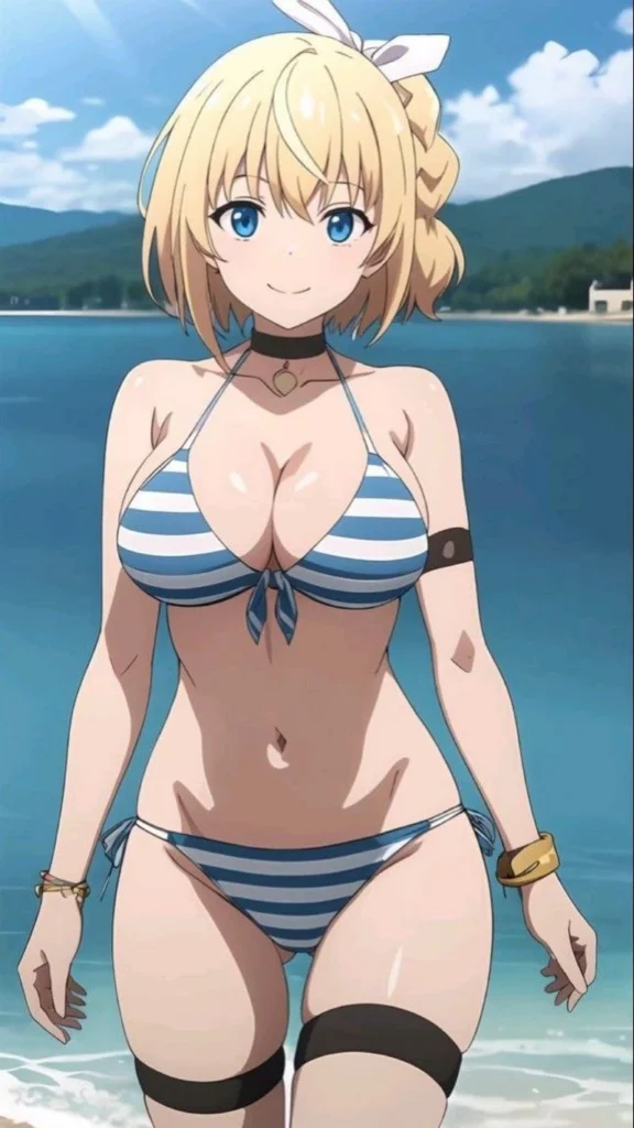hình nền anime phong cách bikini 37