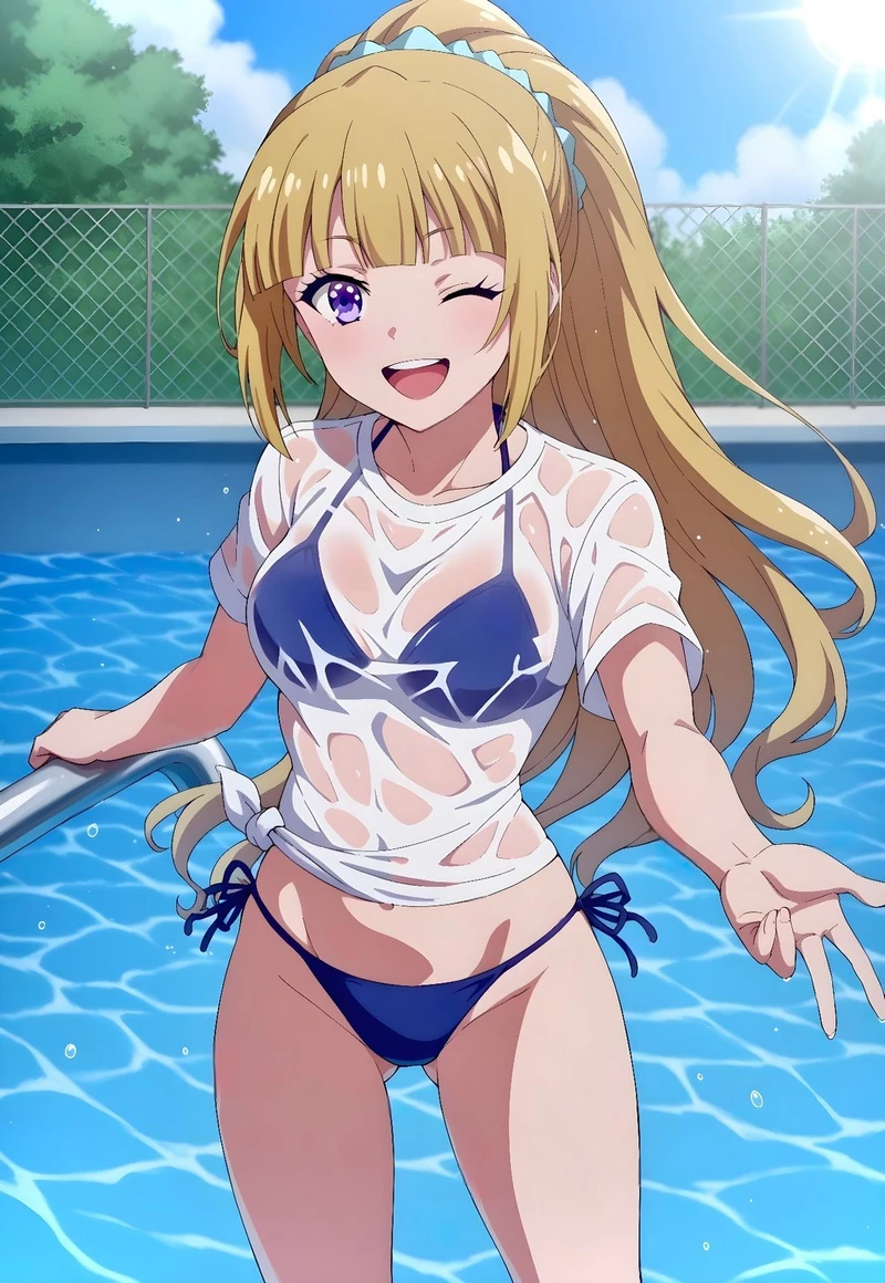 hình nền anime phong cách bikini 7