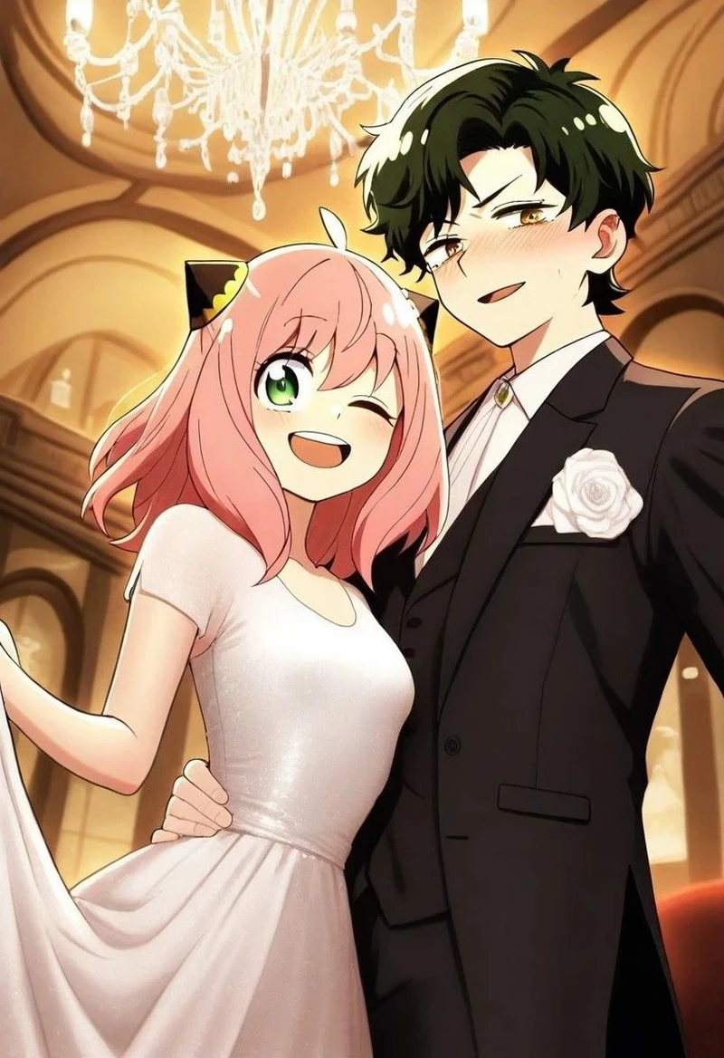 hình nền Anya x damian 19