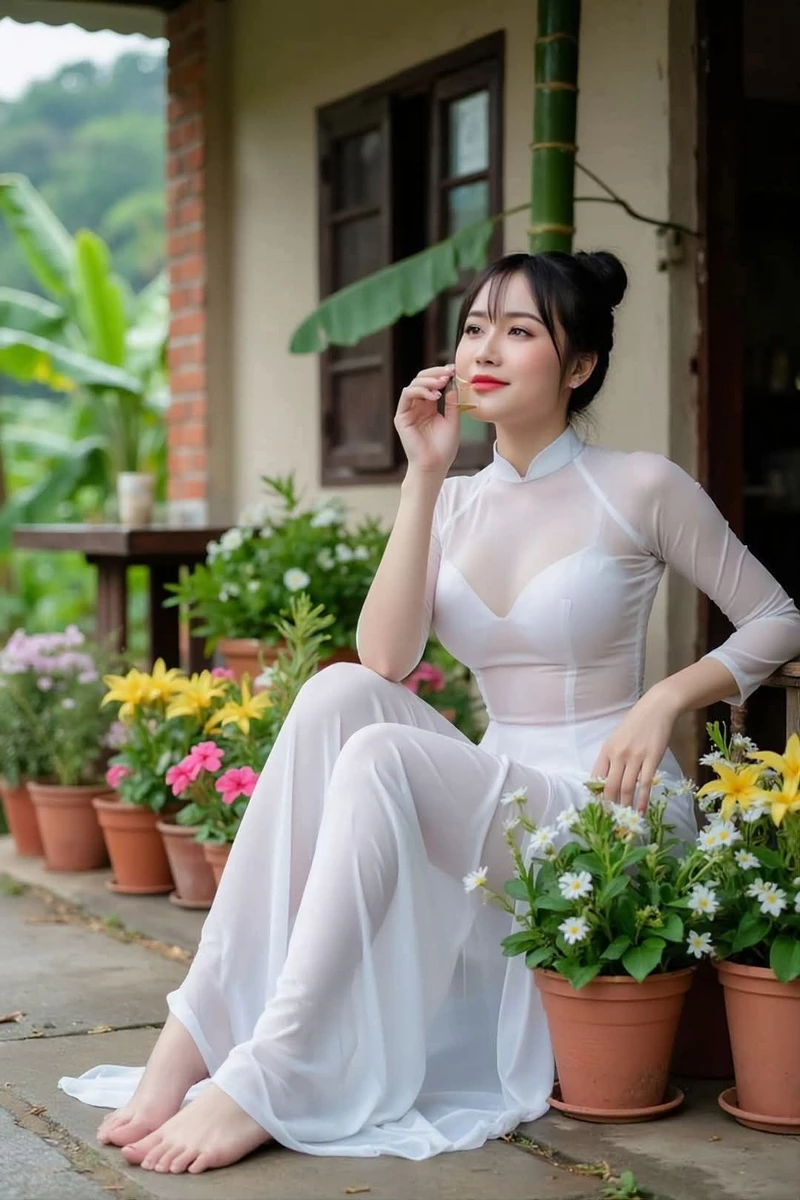 hình ảnh áo dài quyến rũ 25