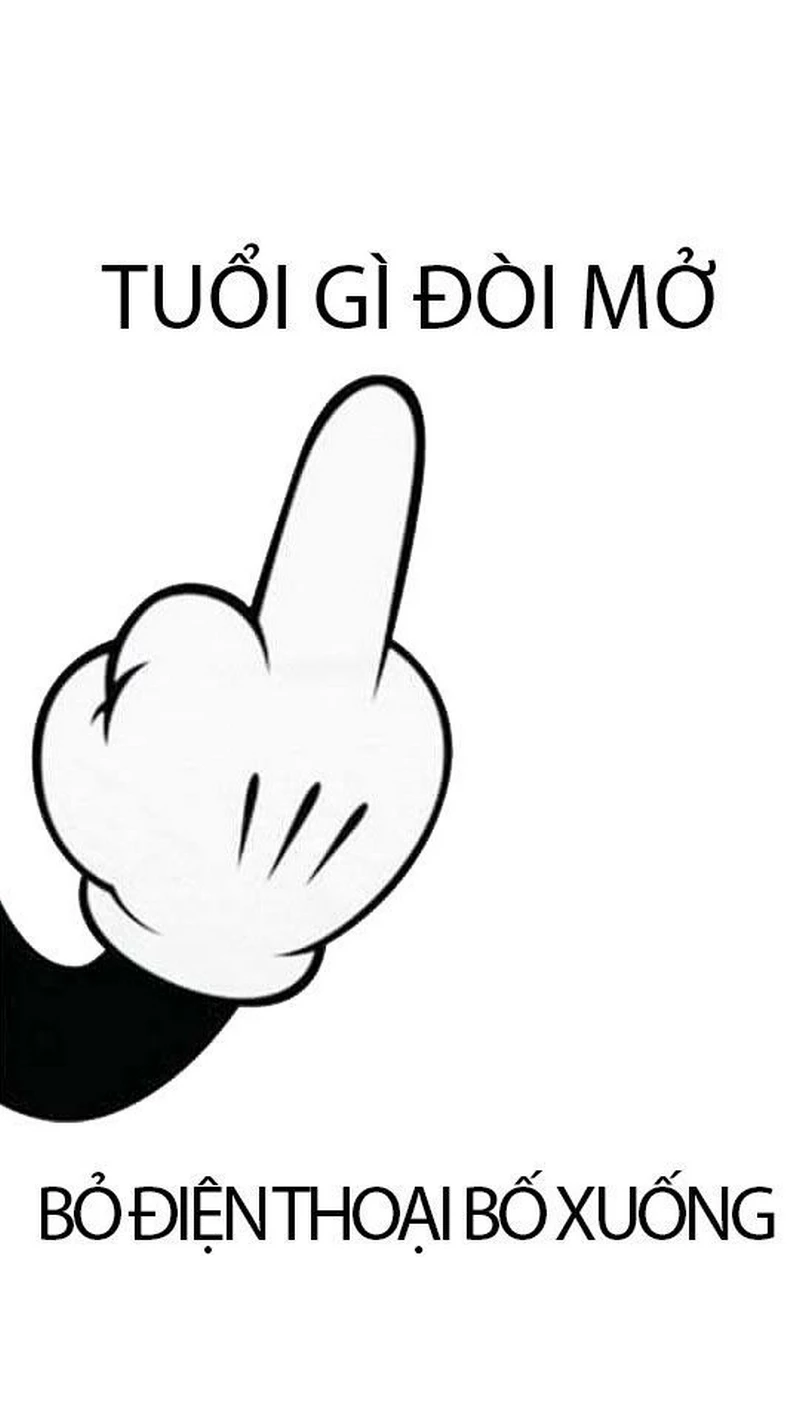 hình nền bỏ điện thoại tao xuống 1