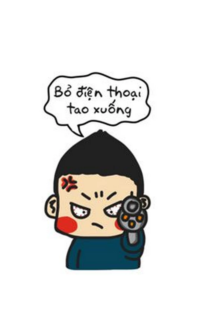 hình nền bỏ điện thoại tao xuống 15