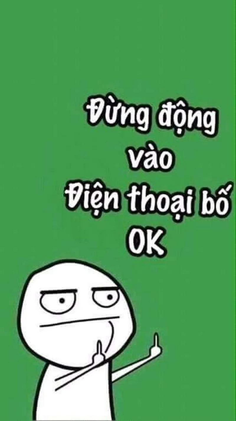 hình nền bỏ điện thoại tao xuống 8