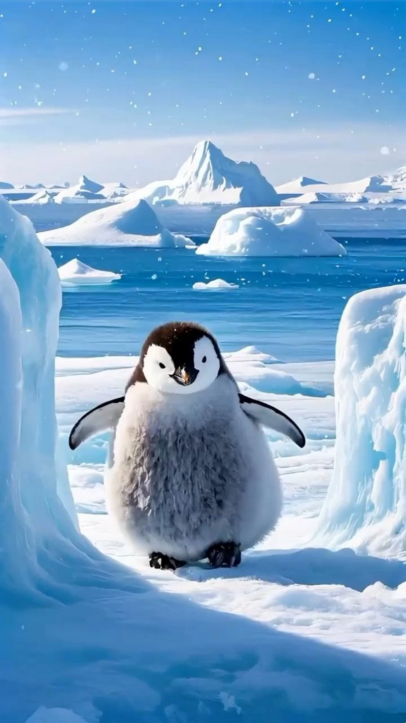 hình nền chim cánh cụt 14