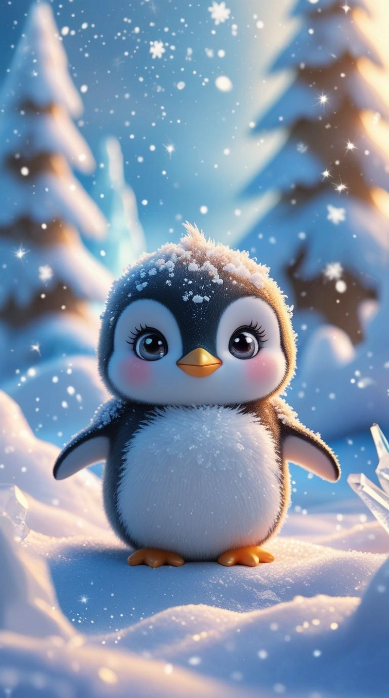 hình nền chim cánh cụt 16