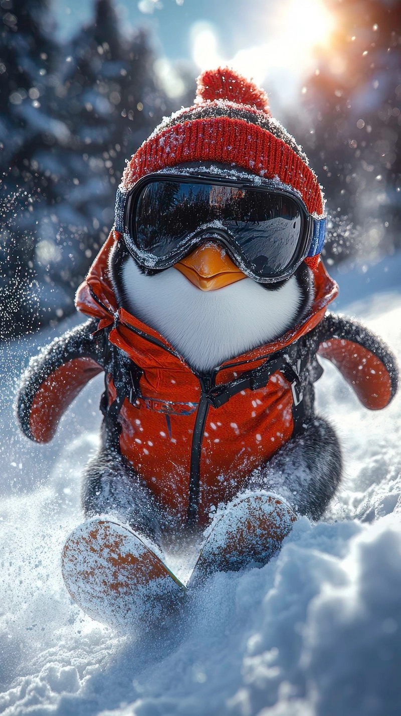 hình nền chim cánh cụt 17