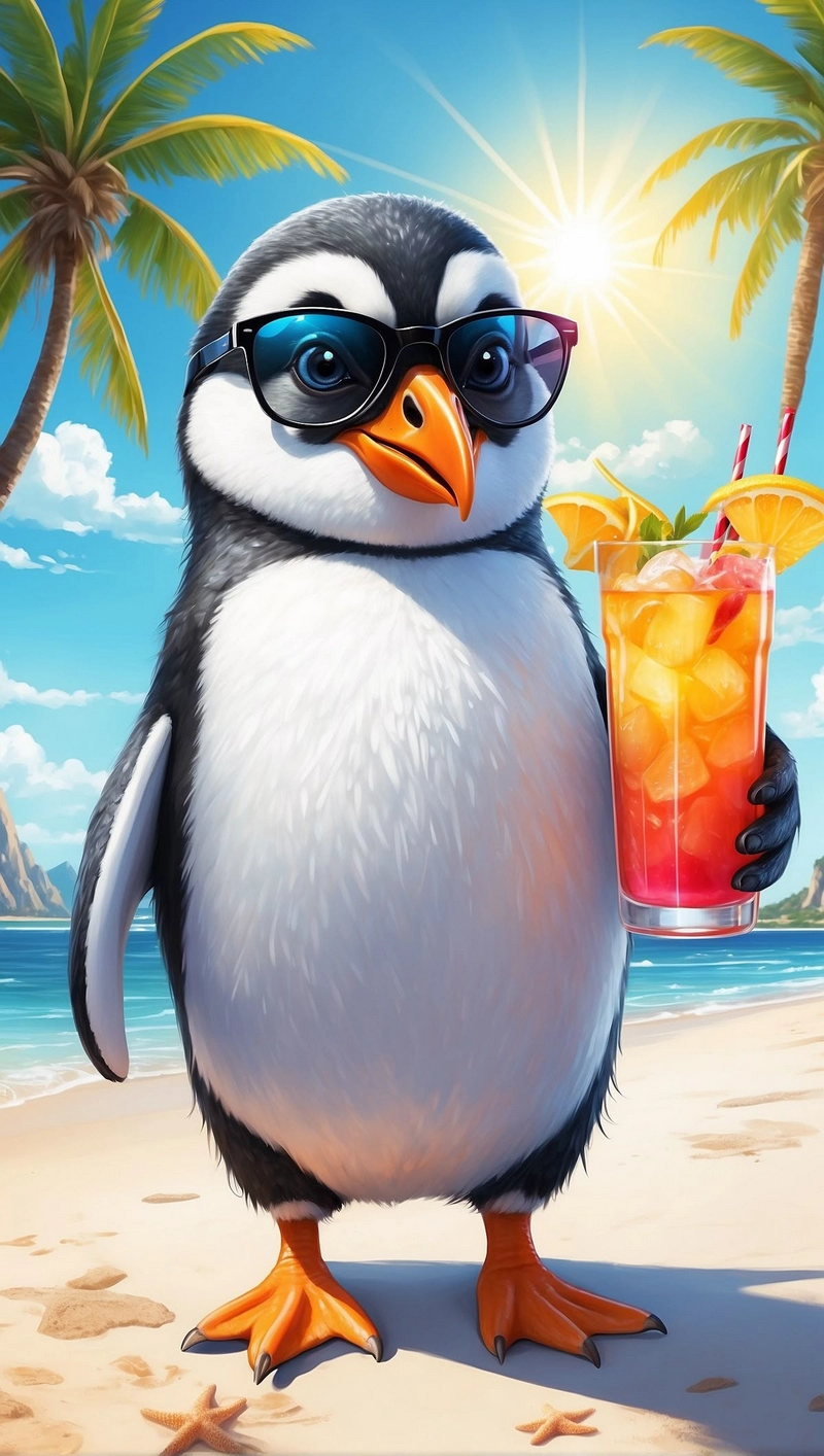 hình nền chim cánh cụt 35