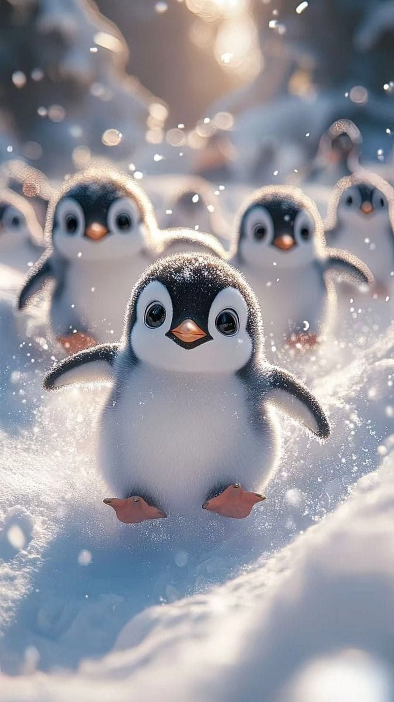 hình nền chim cánh cụt 40