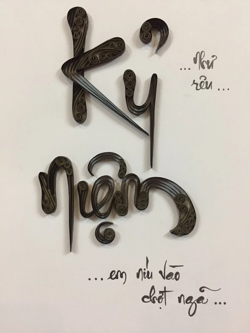 hình chữ thư pháp 2