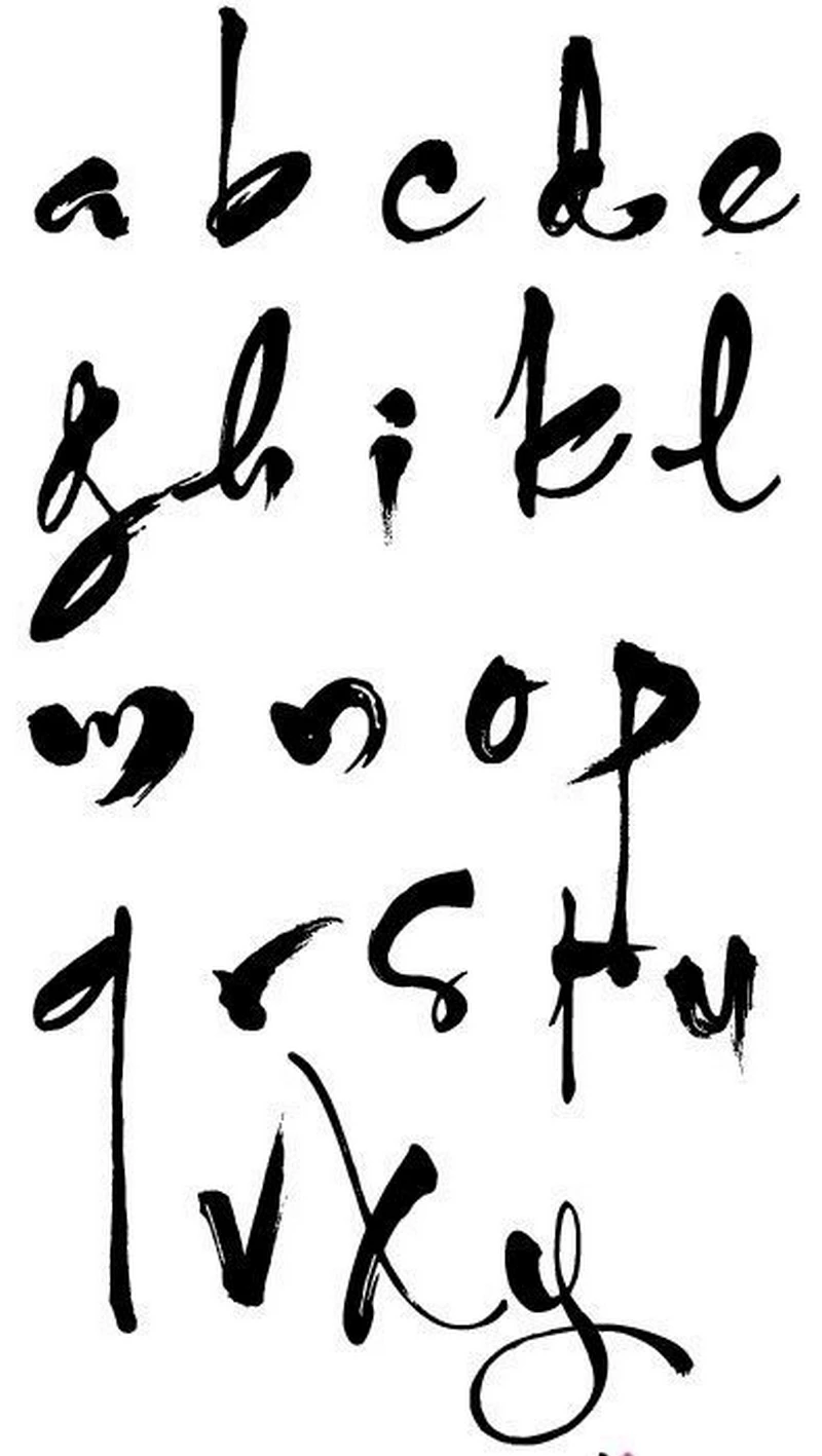 hình chữ thư pháp 46