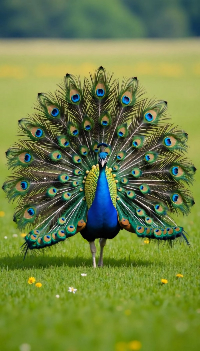 hình nền con công 14