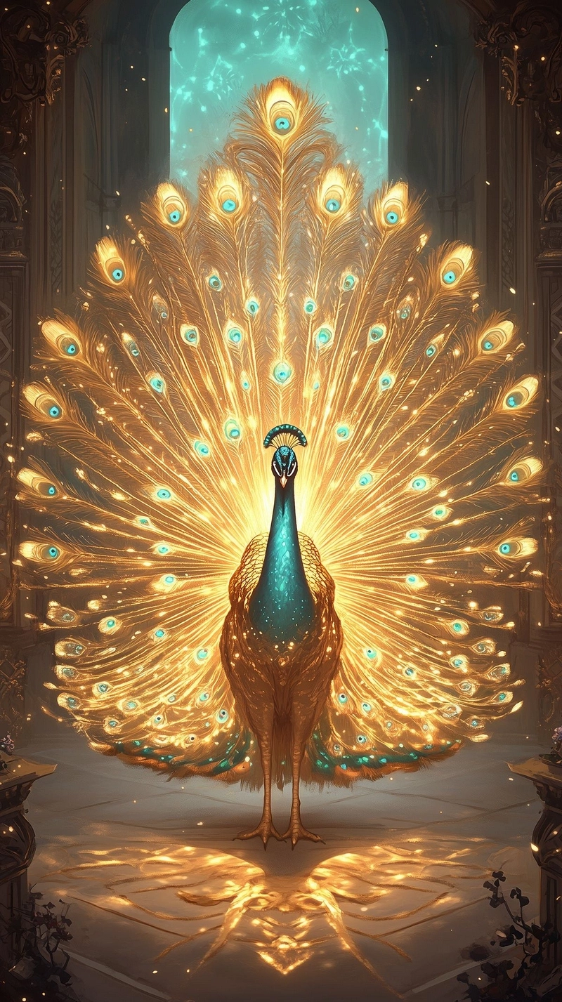 hình nền con công 35