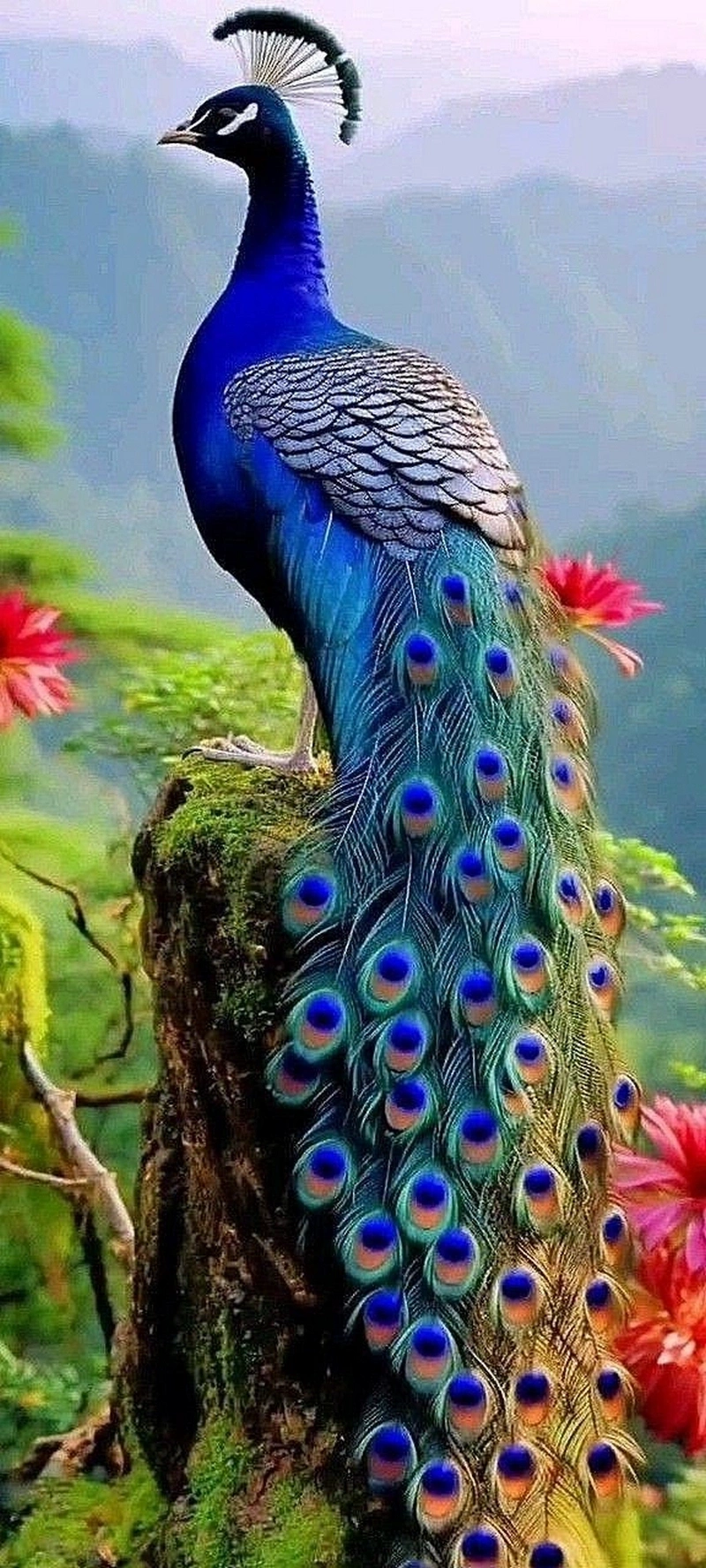 hình nền con công 4