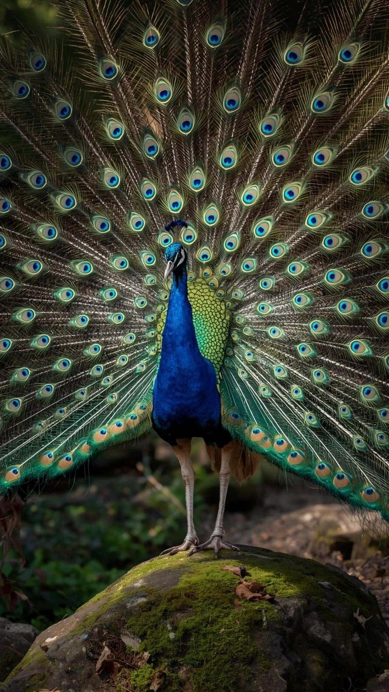 hình nền con công 5