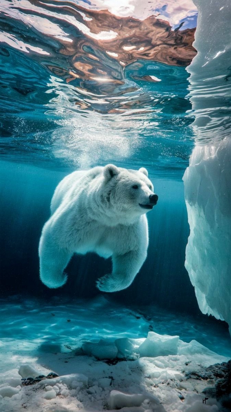 hình nền gấu bắc cực 18