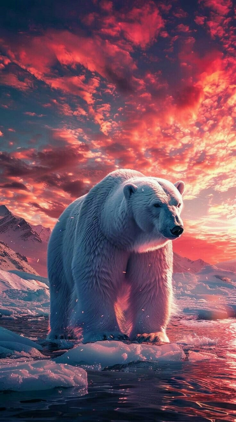 hình nền gấu bắc cực 31