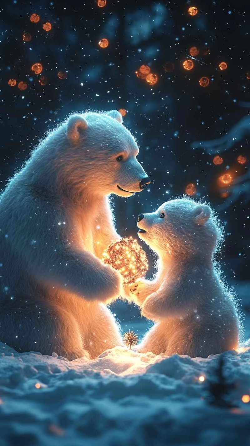hình nền gấu bắc cực 36