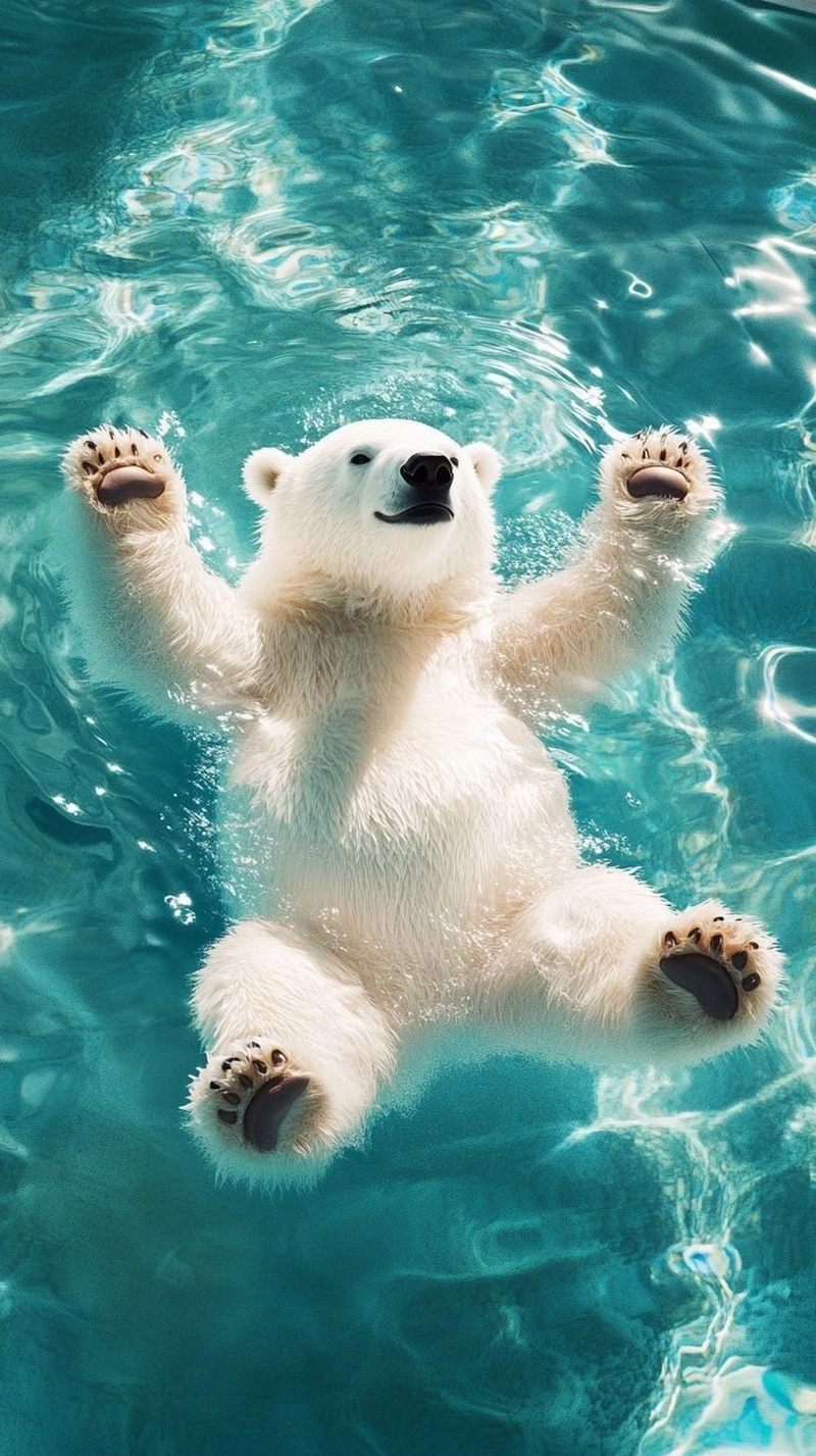 hình nền gấu bắc cực 6