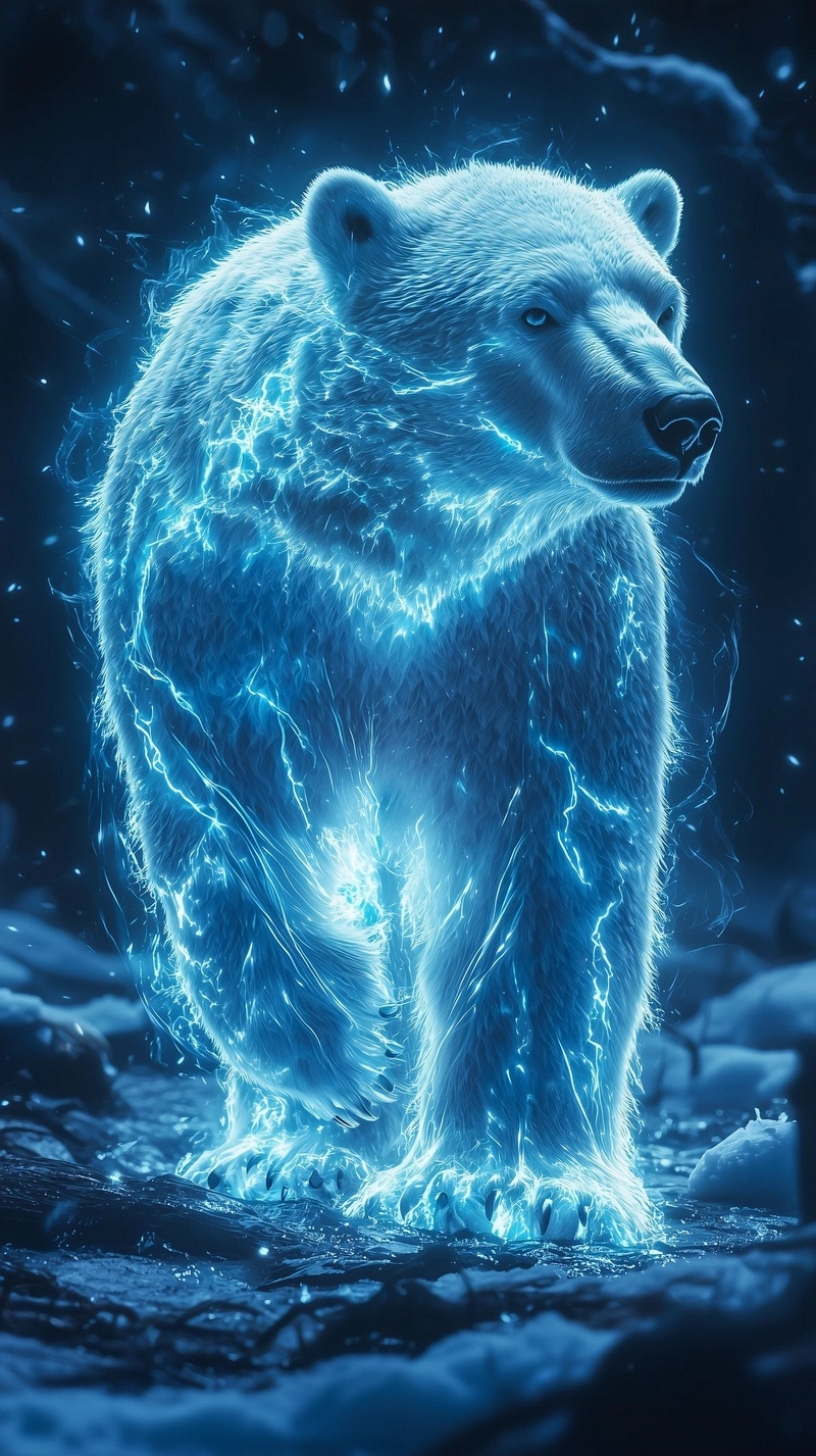 hình nền gấu bắc cực 9