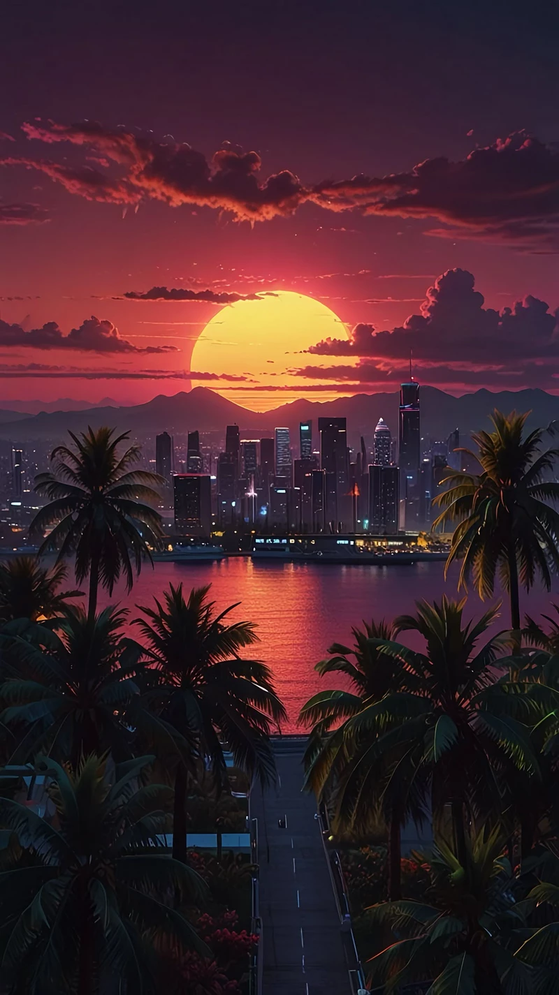 hình ảnh hoàng hôn 1