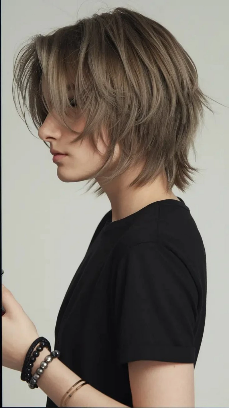 hình ảnh tóc mullet wolf cut 11