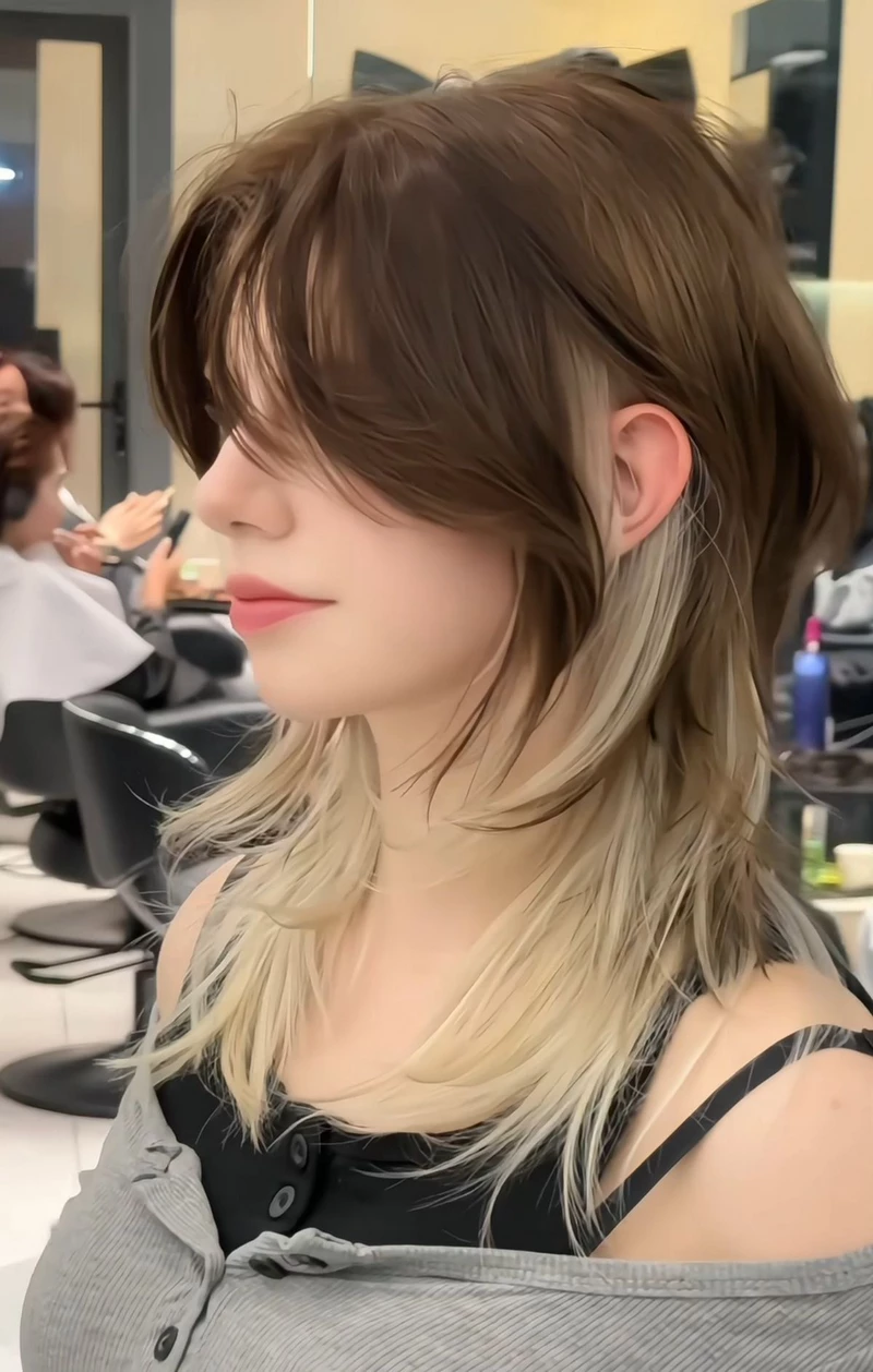 hình ảnh tóc mullet wolf cut 22